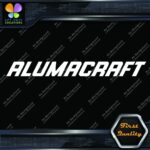 Compatible Alumacraft Boats Italic Name Vintage Logo Vinyl Decals Stickers - Image 4