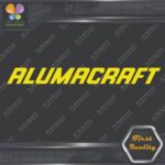 Compatible Alumacraft Boats Italic Name Vintage Logo Vinyl Decals Stickers - Image 6