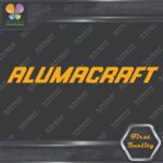 Compatible Alumacraft Boats Italic Name Vintage Logo Vinyl Decals Stickers - Image 7