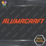 Compatible Alumacraft Boats Italic Name Vintage Logo Vinyl Decals Stickers - Image 8