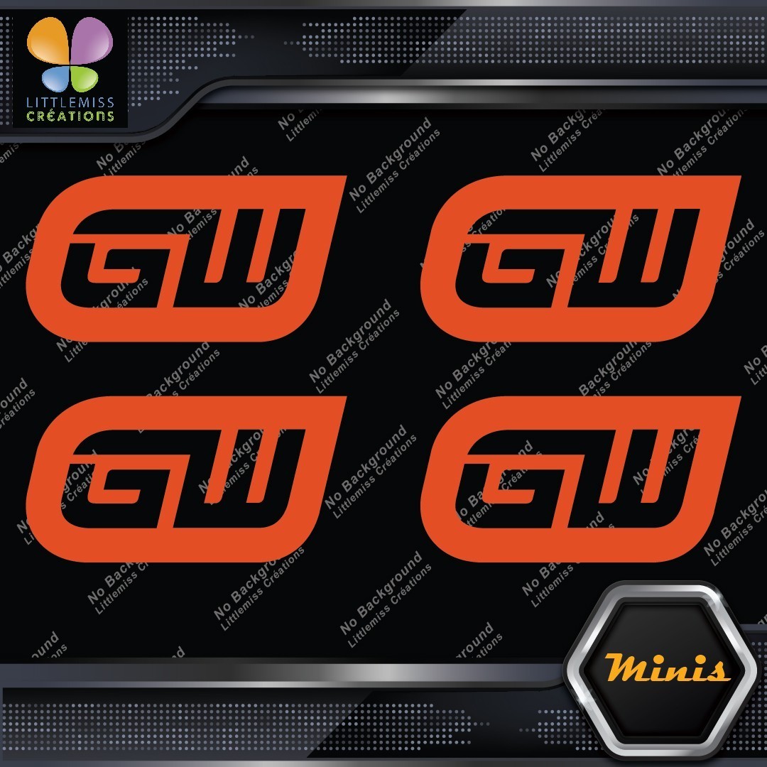 Compatible Gearwrench Tools Logo Only Pack Of 4 MINI SIZE Decals Stickers Vinyl 277237012561 Compatible Gearwrench Tools Logo only Pack of 4 MINI SIZE Decals Stickers Vinyl - Image 1