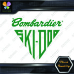 Compatible Ski-Doo Bombardier Vintage Triangle Logo Snowmobiles Decals Stickers - Image 12