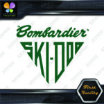 Compatible Ski-Doo Bombardier Vintage Triangle Logo Snowmobiles Decals Stickers - Image 13