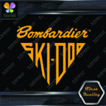 Compatible Ski-Doo Bombardier Vintage Triangle Logo Snowmobiles Decals Stickers - Image 15
