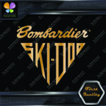 Compatible Ski-Doo Bombardier Vintage Triangle Logo Snowmobiles Decals Stickers - Image 6