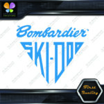 Compatible Ski-Doo Bombardier Vintage Triangle Logo Snowmobiles Decals Stickers - Image 8