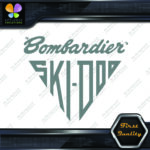 Compatible Ski-Doo Bombardier Vintage Triangle Logo Snowmobiles Decals Stickers - Image 10