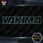 Compatible with Yakima Outlined Logo Roof Rack Name Vinyl Decals Stickers - Image 5