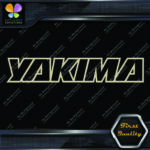 Compatible with Yakima Outlined Logo Roof Rack Name Vinyl Decals Stickers - Image 9