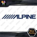 Compatible Alpine Audio Slanted Logo Sound Systems Stereo Vinyl Decals Stickers - Image 11