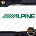 Compatible Alpine Audio Slanted Logo Sound Systems Stereo Vinyl Decals Stickers - Image 14