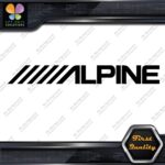 Compatible Alpine Audio Slanted Logo Sound Systems Stereo Vinyl Decals Stickers - Image 5