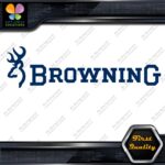 Compatible Browning Deer Head Before Name Hunting Sports Vinyl Decals Stickers - Image 13