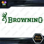 Compatible Browning Deer Head Before Name Hunting Sports Vinyl Decals Stickers - Image 16