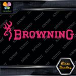 Compatible Browning Deer Head Before Name Hunting Sports Vinyl Decals Stickers - Image 20