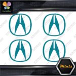 Compatible Acura Logo Circle Emblem Tuning JDM 4 MINI SIZE Decals Stickers Vinyl - Image 12