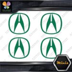 Compatible Acura Logo Circle Emblem Tuning JDM 4 MINI SIZE Decals Stickers Vinyl - Image 14
