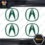 Compatible Acura Logo Circle Emblem Tuning JDM 4 MINI SIZE Decals Stickers Vinyl - Image 15