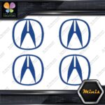 Compatible Acura Logo Circle Emblem Tuning JDM 4 MINI SIZE Decals Stickers Vinyl - Image 10