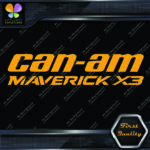 Compatible Can-Am Maverick X3 BRP Bombardier CanAm Can Am Vinyl Decals Stickers - Image 8