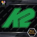Compatible K2 Snowboards Skis Sports Equipment Outlined Decals Stickers Vinyl - Image 14