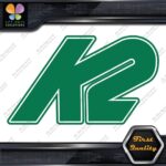 Compatible K2 Snowboards Skis Sports Equipment Outlined Decals Stickers Vinyl - Image 15