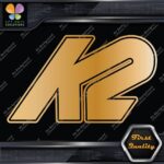 Compatible K2 Snowboards Skis Sports Equipment Outlined Decals Stickers Vinyl - Image 17