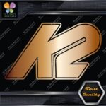 Compatible K2 Snowboards Skis Sports Equipment Outlined Decals Stickers Vinyl - Image 19