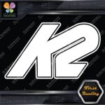 Compatible K2 Snowboards Skis Sports Equipment Outlined Decals Stickers Vinyl - Image 3
