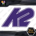 Compatible K2 Snowboards Skis Sports Equipment Outlined Decals Stickers Vinyl - Image 22