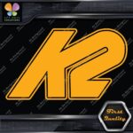 Compatible K2 Snowboards Skis Sports Equipment Outlined Decals Stickers Vinyl - Image 6