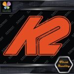 Compatible K2 Snowboards Skis Sports Equipment Outlined Decals Stickers Vinyl - Image 7