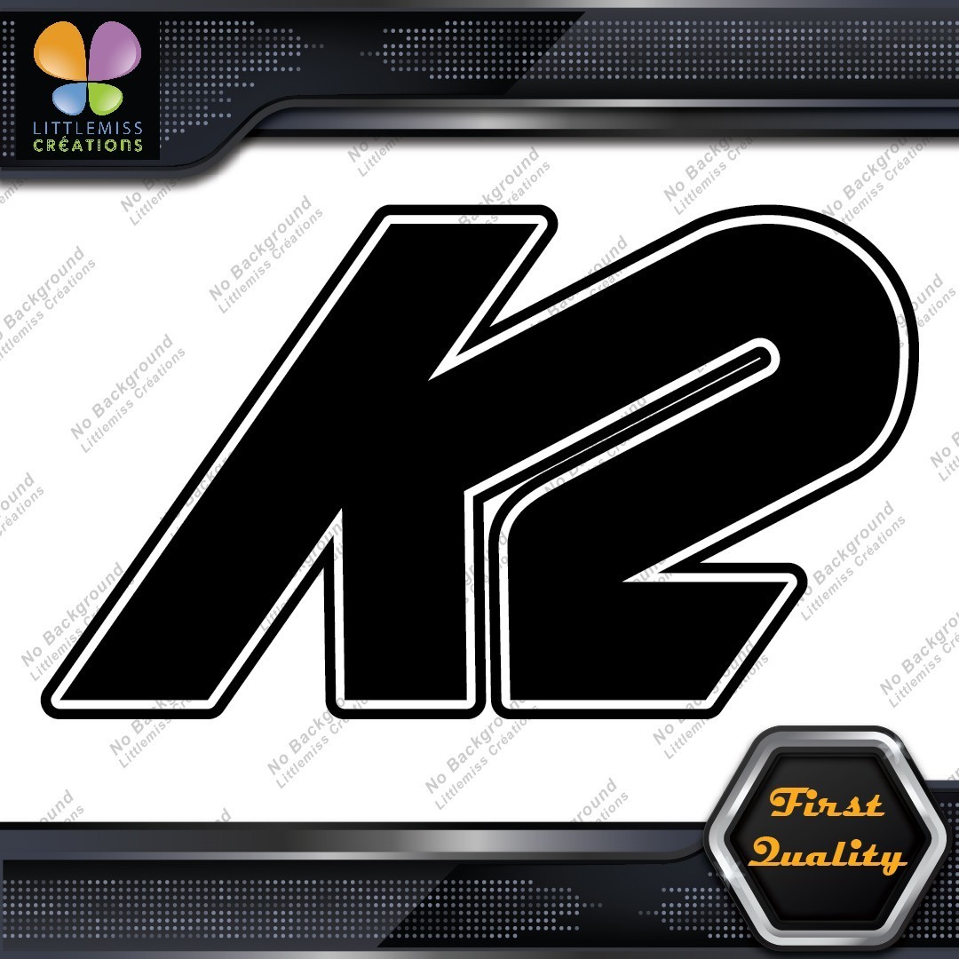 Compatible K2 Snowboards Skis Sports Equipment Outlined Decals Stickers Vinyl 277337710981 Compatible K2 Snowboards Skis Sports Equipment Outlined Decals Stickers Vinyl - Image 1
