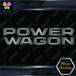 Compatible Power Wagon 2 Lines Trucks Logo Ram 1500 2500 Vinyl Decals Stickers - Image 12