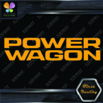 Compatible Power Wagon 2 Lines Trucks Logo Ram 1500 2500 Vinyl Decals Stickers - Image 17