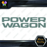 Compatible Power Wagon 2 Lines Trucks Logo Ram 1500 2500 Vinyl Decals Stickers - Image 23