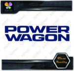 Compatible Power Wagon 2 Lines Trucks Logo Ram 1500 2500 Vinyl Decals Stickers - Image 6