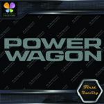 Compatible Power Wagon 2 Lines Trucks Logo Ram 1500 2500 Vinyl Decals Stickers - Image 8