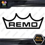 Compatible Remo Drums Crown Musical Instruments Emblem Vinyl Decals Stickers
