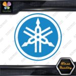 Compatible Yamaha Circle Tuning Fork Only Logo Music Vinyl Decals Stickers - Image 11