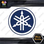 Compatible Yamaha Circle Tuning Fork Only Logo Music Vinyl Decals Stickers - Image 12