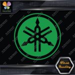 Compatible Yamaha Circle Tuning Fork Only Logo Music Vinyl Decals Stickers - Image 14
