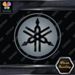 Compatible Yamaha Circle Tuning Fork Only Logo Music Vinyl Decals Stickers - Image 18