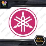 Compatible Yamaha Circle Tuning Fork Only Logo Music Vinyl Decals Stickers - Image 20