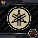 Compatible Yamaha Circle Tuning Fork Only Logo Music Vinyl Decals Stickers - Image 23