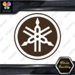 Compatible Yamaha Circle Tuning Fork Only Logo Music Vinyl Decals Stickers - Image 24