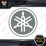 Compatible Yamaha Circle Tuning Fork Only Logo Music Vinyl Decals Stickers - Image 5