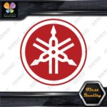 Compatible Yamaha Circle Tuning Fork Only Logo Music Vinyl Decals Stickers - Image 9