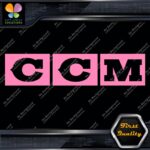 Compatible with CCM Letters Vintage Logo Sports Equipment Vinyl Decals Stickers - Image 14