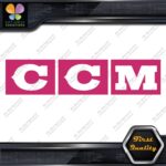 Compatible with CCM Letters Vintage Logo Sports Equipment Vinyl Decals Stickers - Image 18